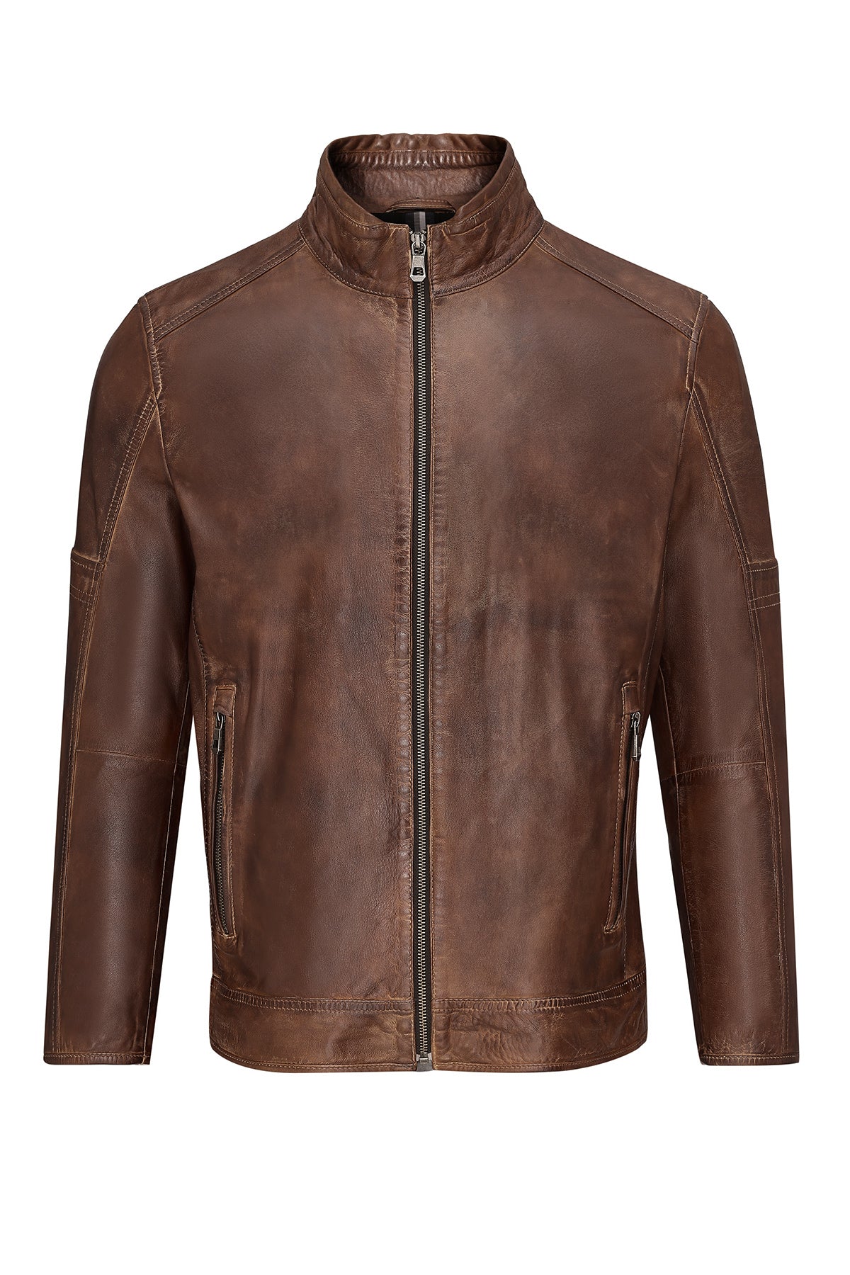 Brown Leather Jacket For Men
