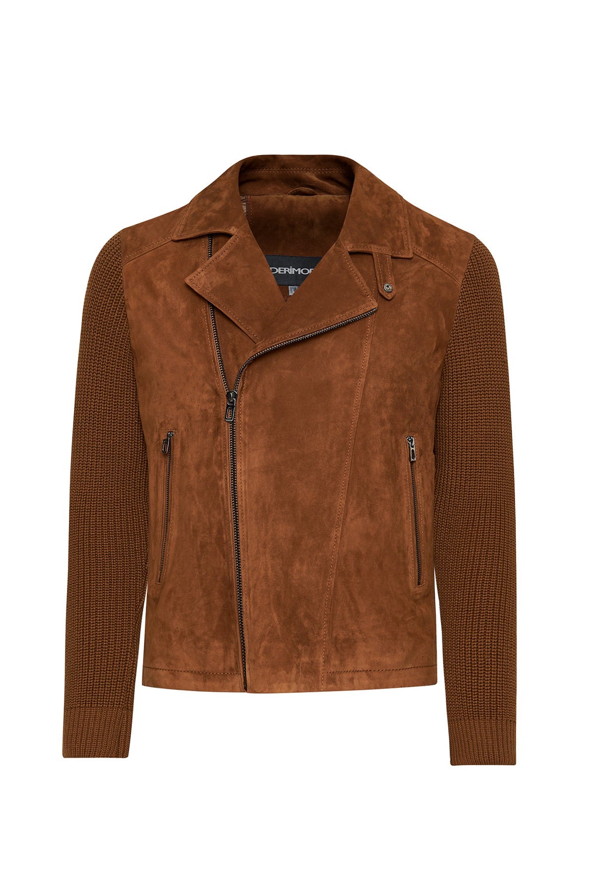 Brown Suede Leather Jacket For Men