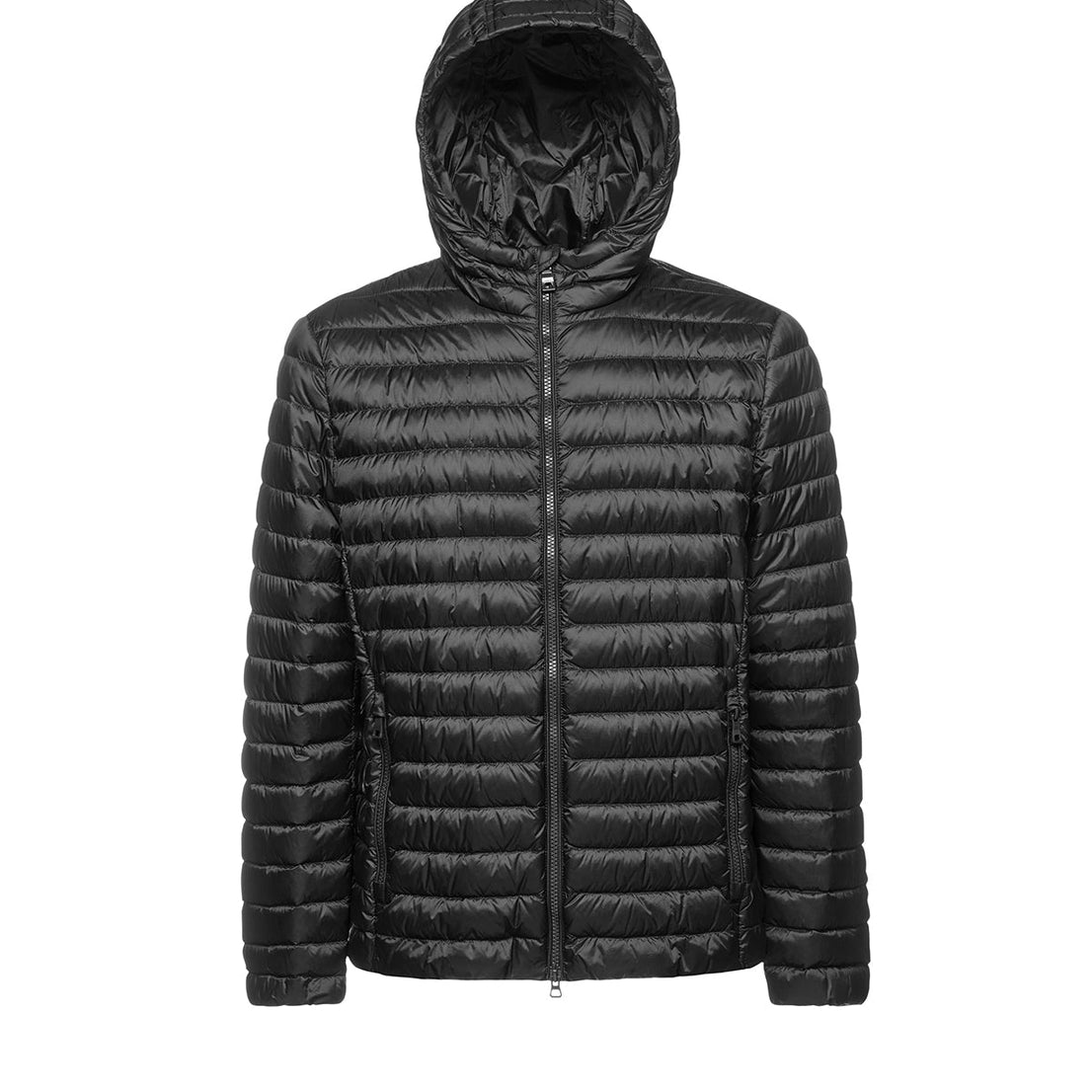 Geox Black Warrens Hooded Jacket For Men