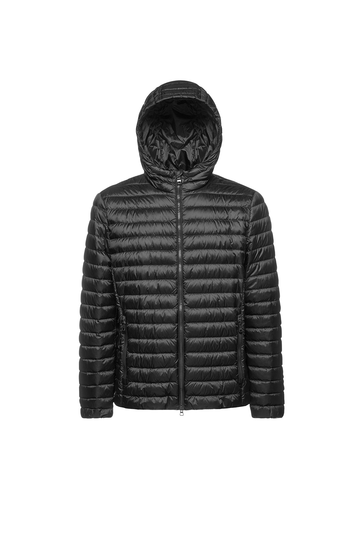 Geox Black Warrens Hooded Jacket For Men