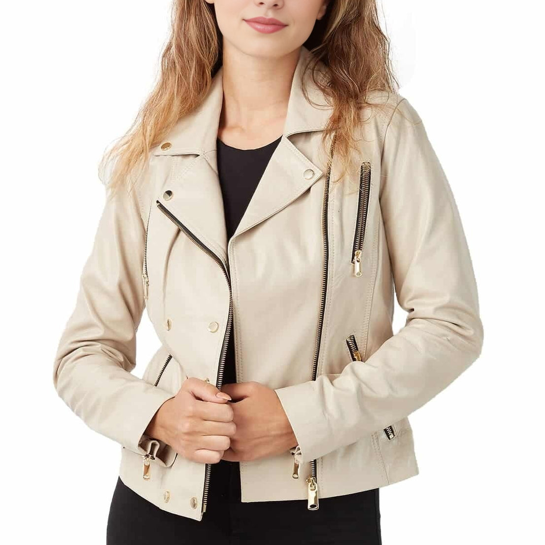 Daisy Stylish Leather Jacket For Women