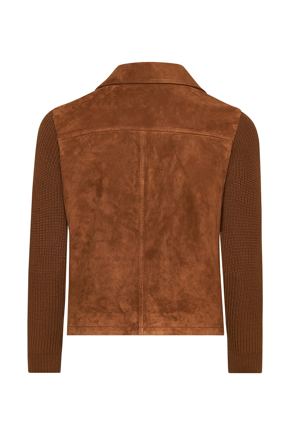Marcus Brown Suede Leather Jacket For Men