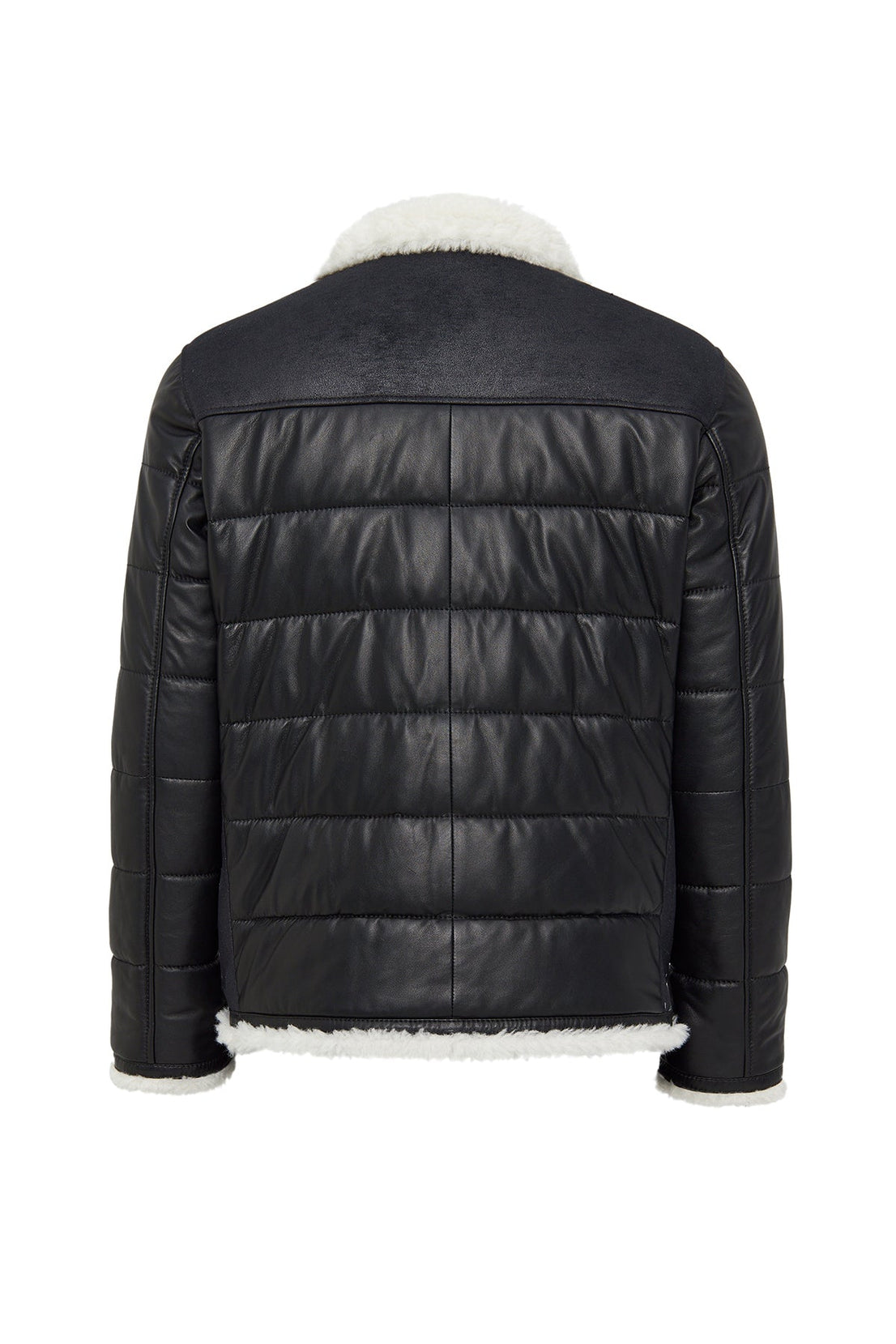 Zermatt Black Teddy Coat For Men