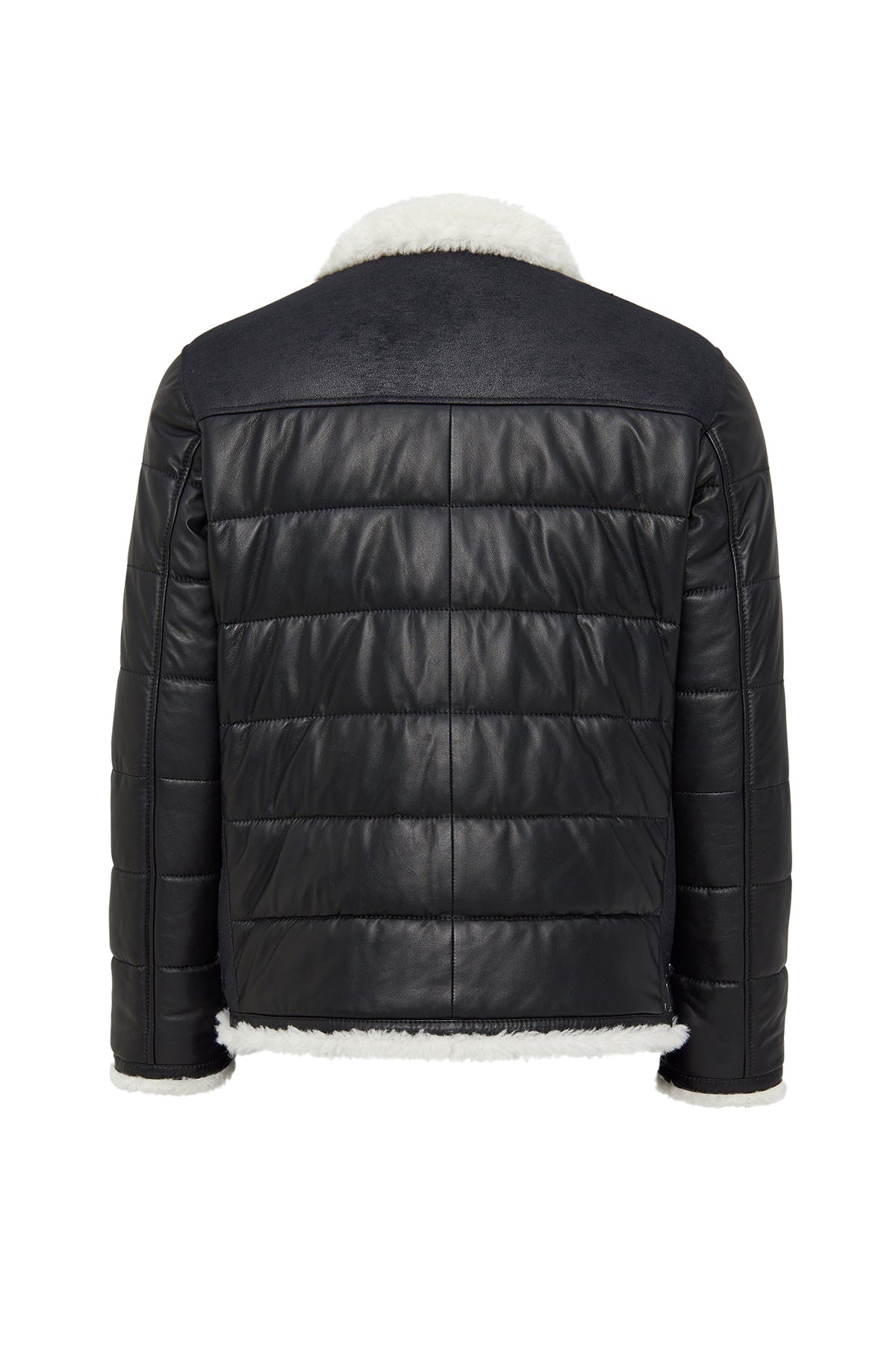 Zermatt Black Teddy Coat For Men