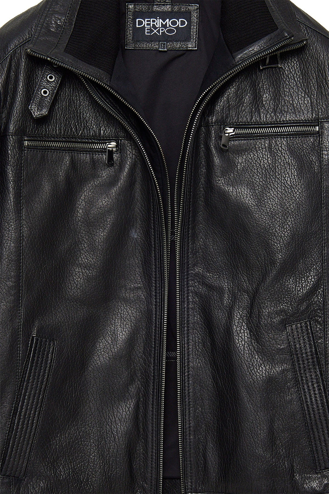 Mateo Black Leather Jacket For Men
