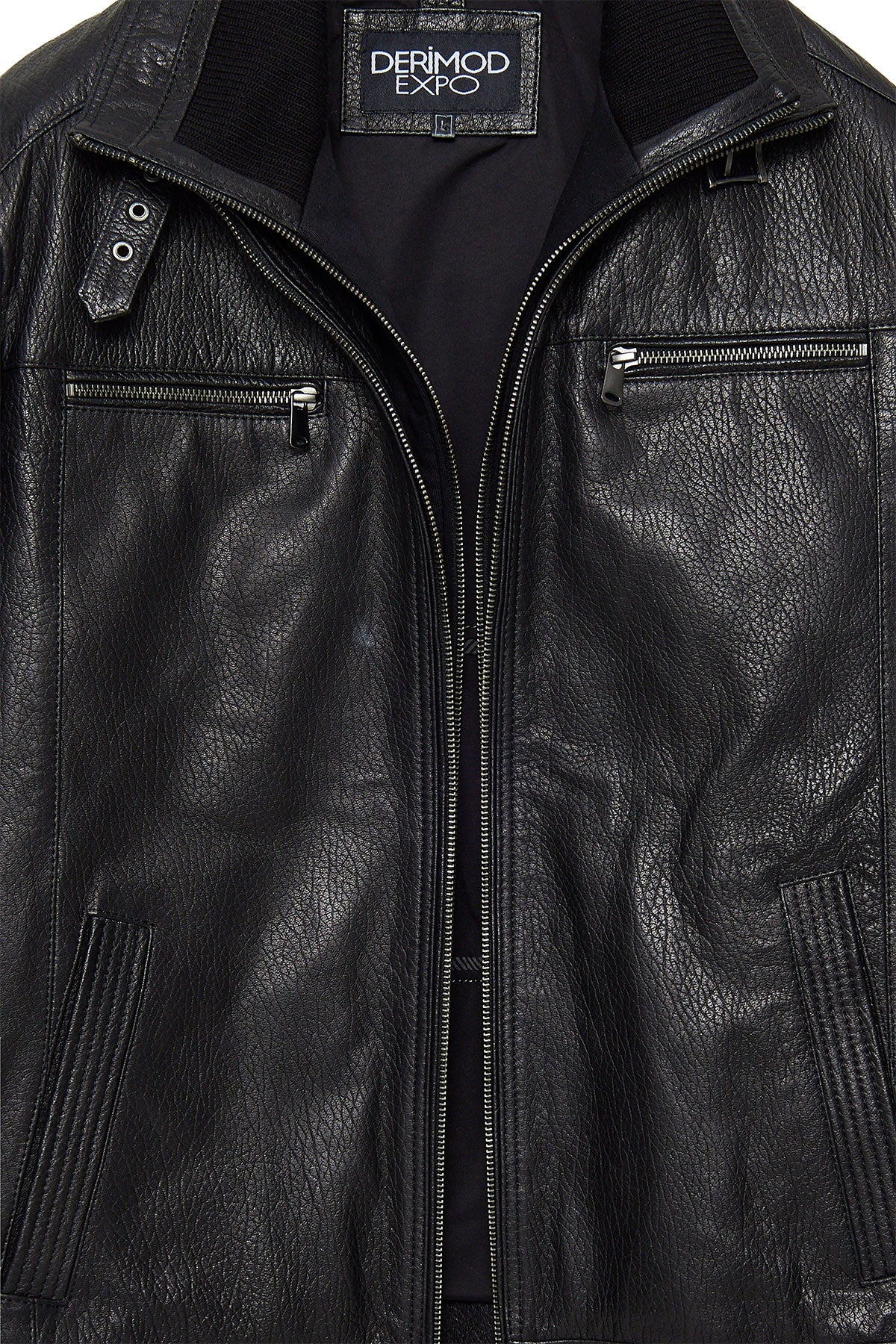 Mateo Black Leather Jacket For Men