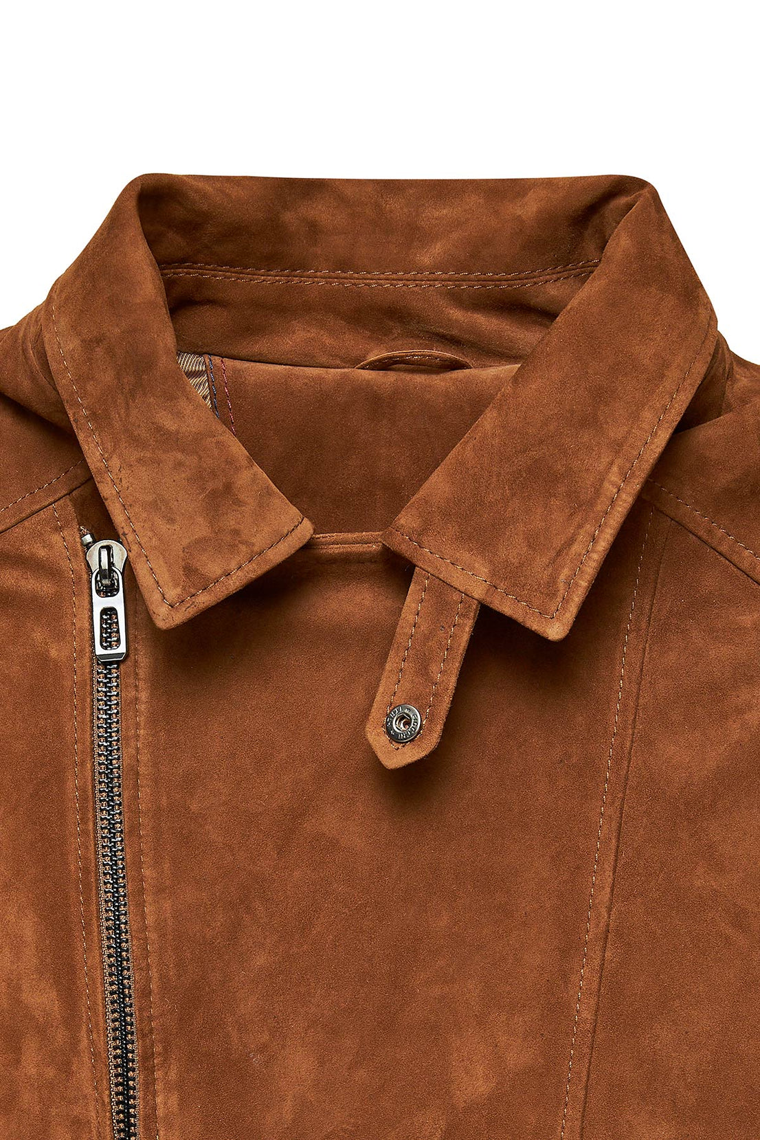 Marcus Brown Suede Leather Jacket For Men