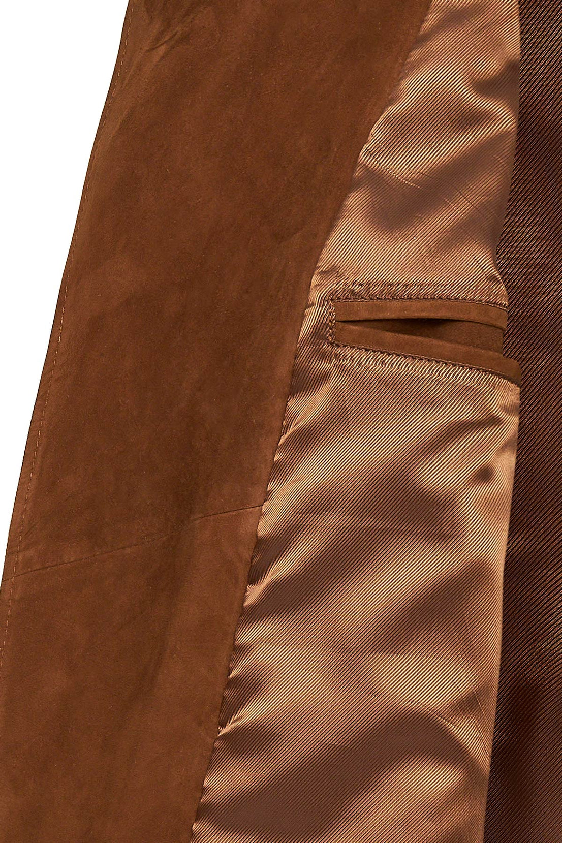 Marcus Brown Suede Leather Jacket For Men