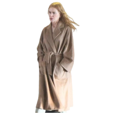 Kidman White Long Coat