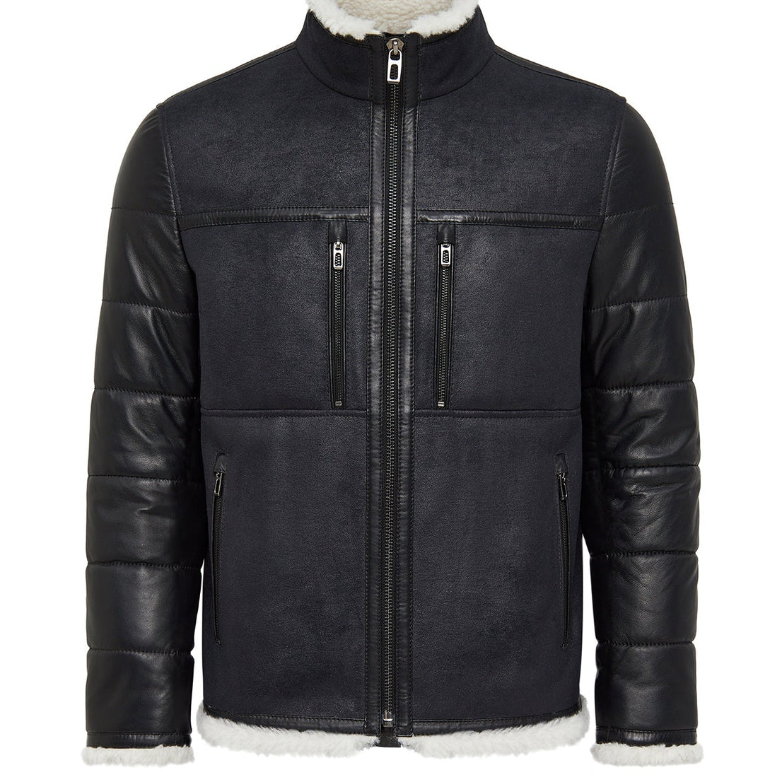Black Teddy Coat For Men