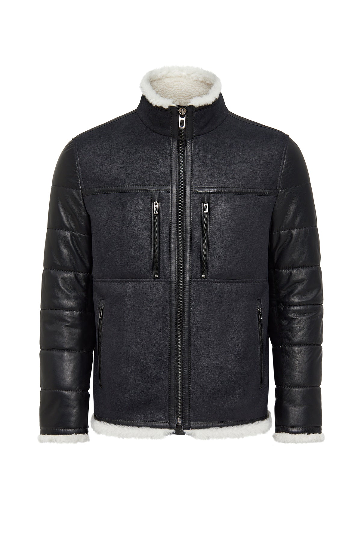 Black Teddy Coat For Men