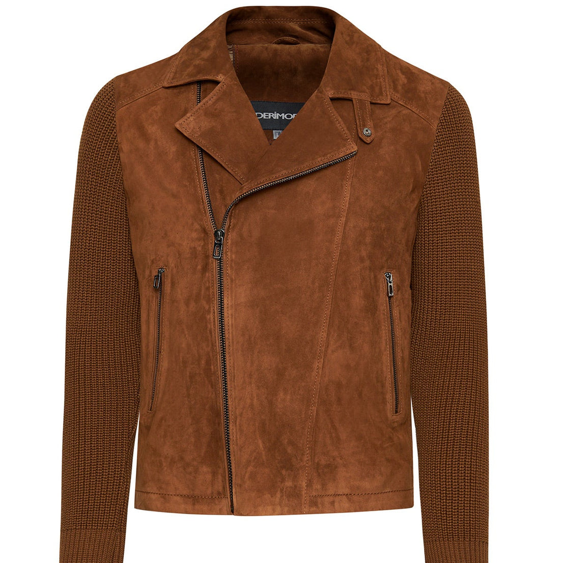 Brown Suede Leather Jacket For Men