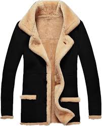 Jack Trench Red, Brown, And Camel Color Fur Leather Coat For Men