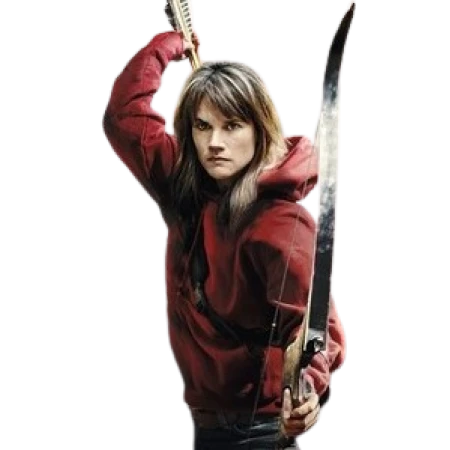 Missy Peregrym Red Hoodie