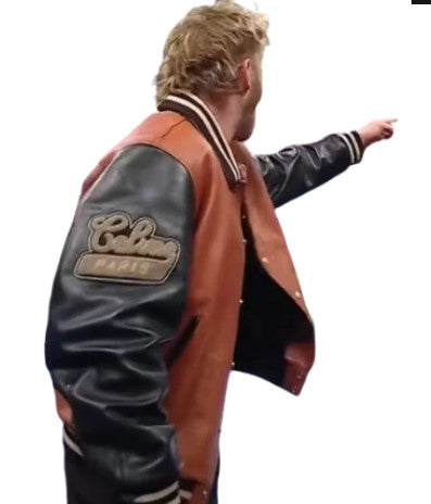 Mens Leather Varsity Jacket