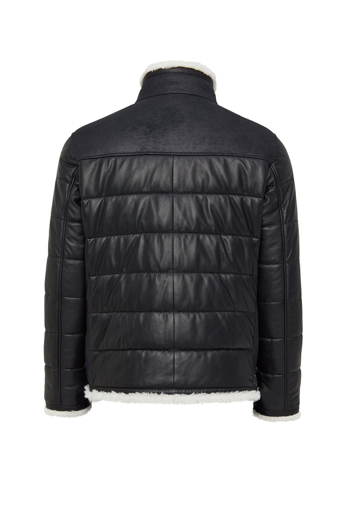 Zermatt Black Teddy Coat For Men