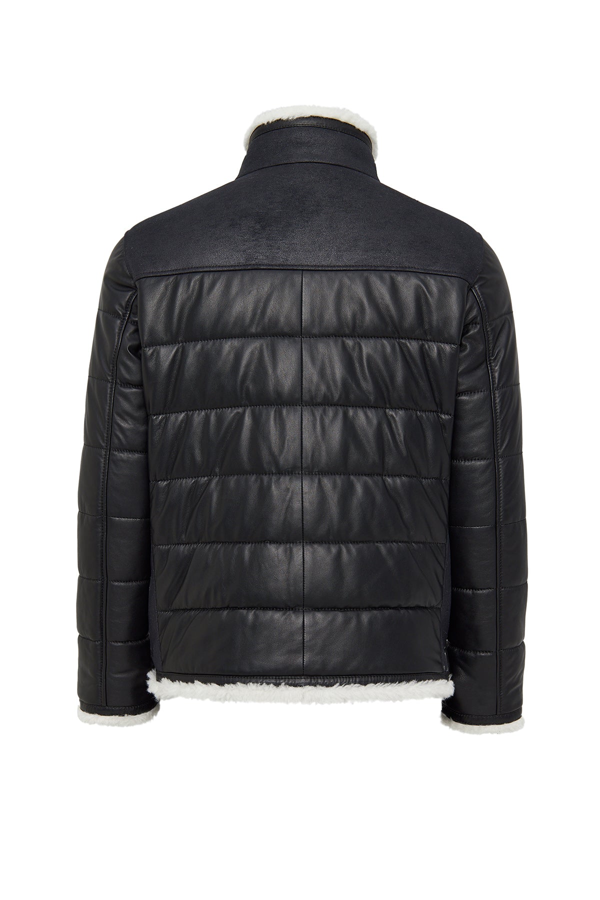 Zermatt Black Teddy Coat For Men