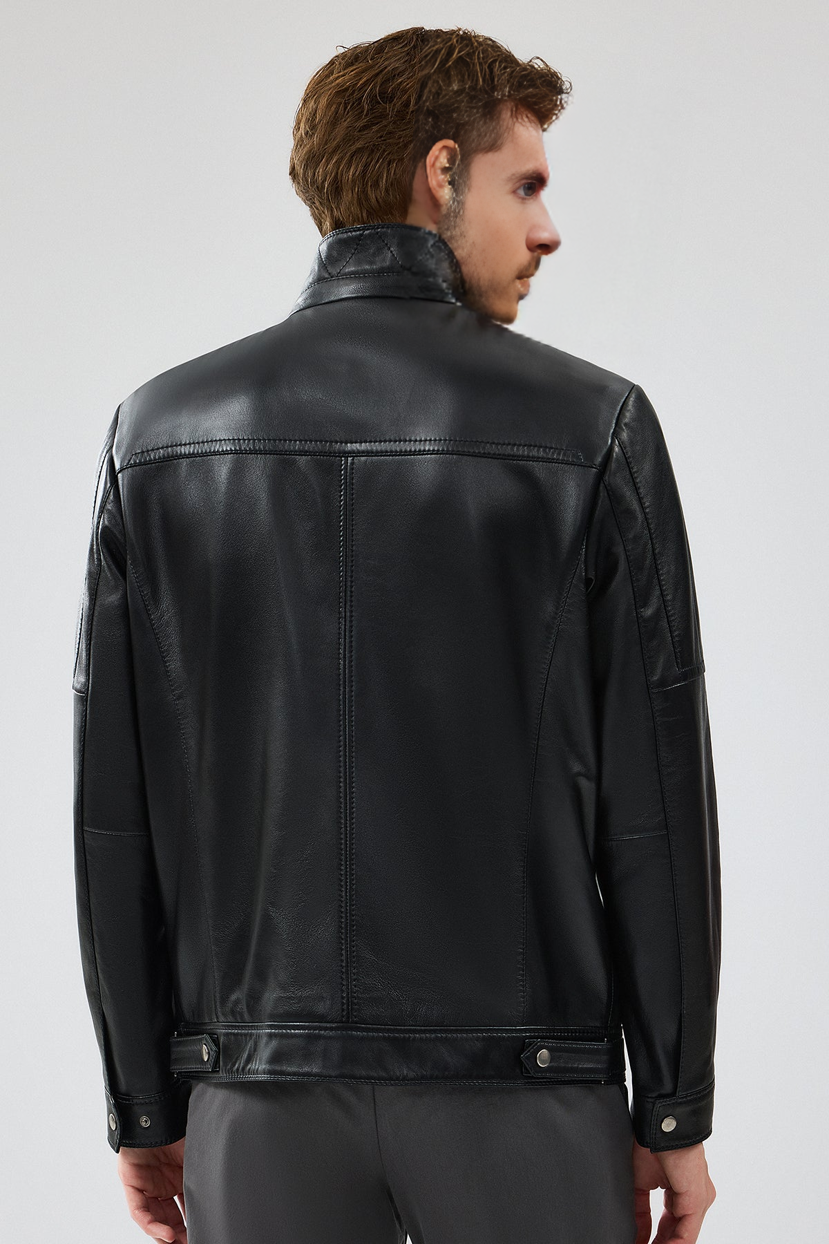 Muller X-Men Black Leather Jacket