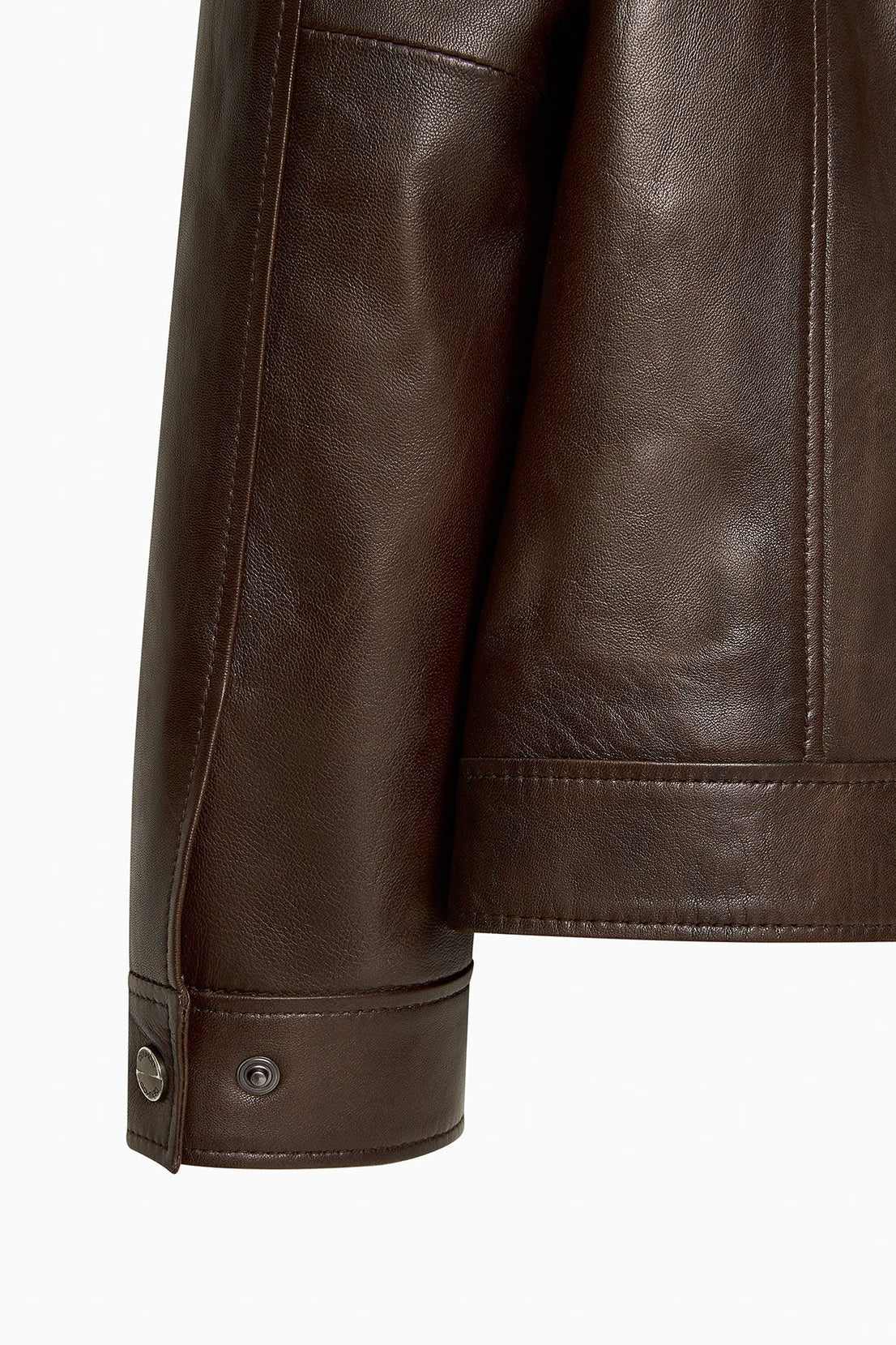 Bruno Brown Leather Jacket For Men