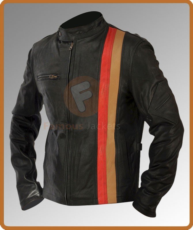 James Marsden Cyclops Biker Leather Jacket | Leather Jacket For Men's