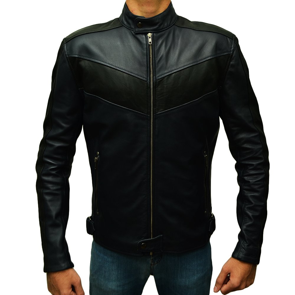 Stylish Fit Body V Shape Leather Jacket