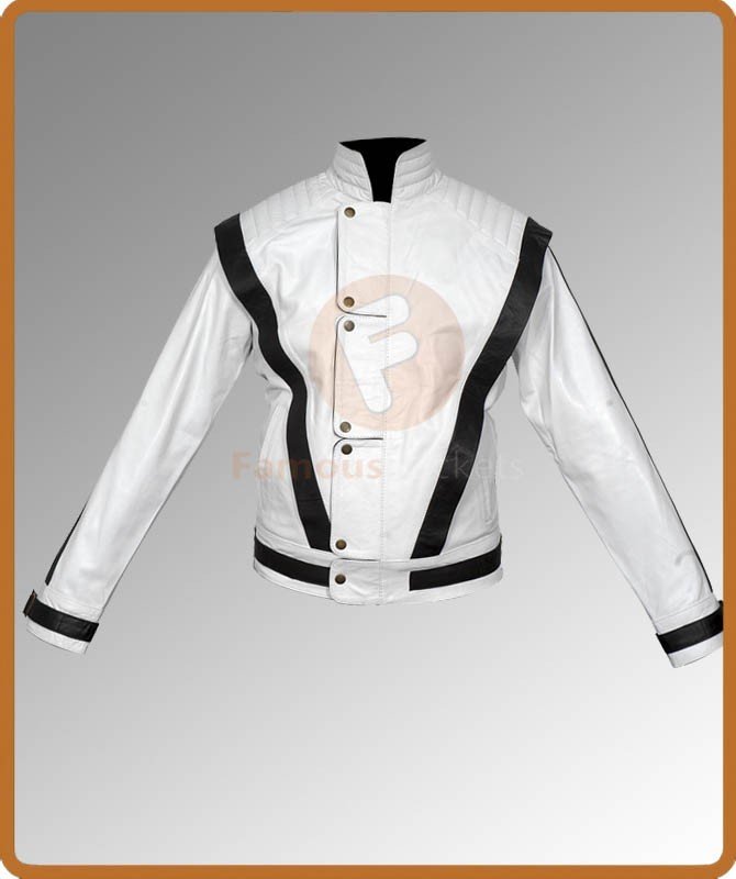 Michael Jackson White Thriller Jacket | Mens White Leather Jacket