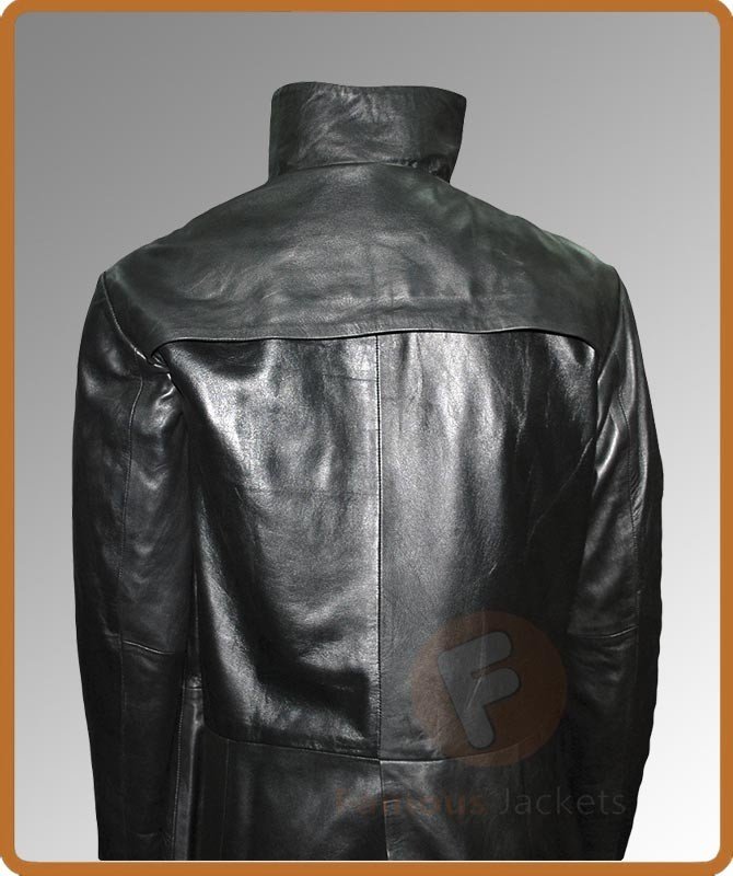 Star Trek Into Darkness Khan Trench Coat | Black Leather Coat