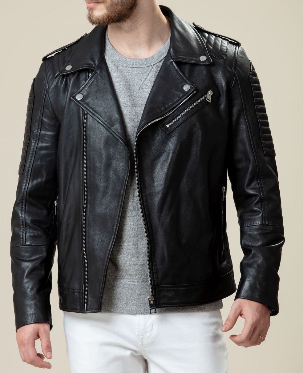 Terminate Closer Brando Black Jacket | Men's Leather Jacket